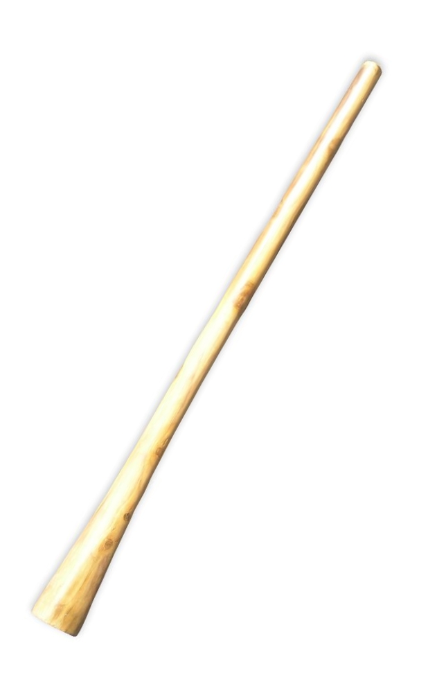 Teakfa Didgeridoo (natúr 150 cm)