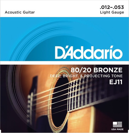 D addario gitár húrkészlet EJ11