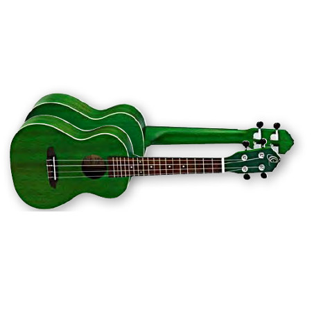 UKULELE CONCERT 4-STR.  ORTEGA OKOUME WOOD, FOREST GREEN