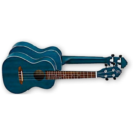UKULELE CONCERT 4-STR.  ORTEGA OKOUME WOOD, OCEAN BLUE