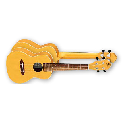 UKULELE CONCERT 4-STR.  ORTEGA TRANSPARENT GOLD, OKOUME WOOD