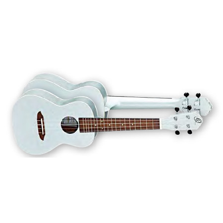 UKULELE CONCERT 4-STR.  ORTEGA TRANSPARENT SILVER,OKOUME WOOD