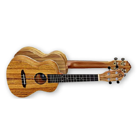 UKULELE CONCERT 4-STR.  ORTEGA ZEBRAWOOD,SATIN