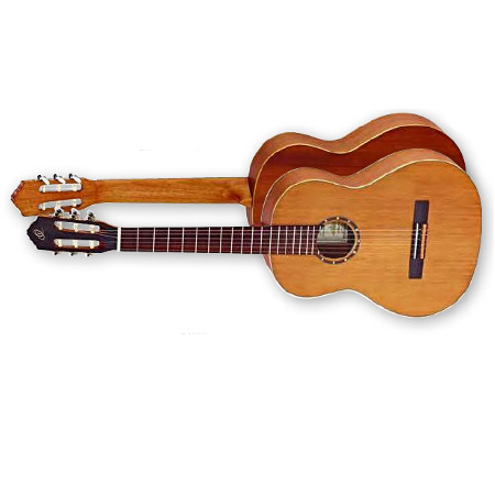 NYLON 6-STR. GUITAR     ORTEGA MAHOGANY BODY, CEDAR TOP