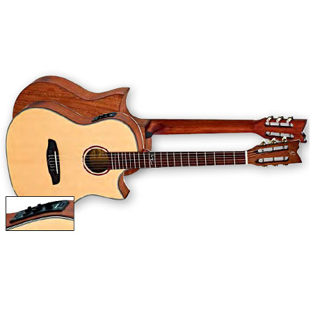 NYLON  6-STR. GUITAR    ORTEGA SO. TOP,DAOWOOD/SITKA,  GIGBAG