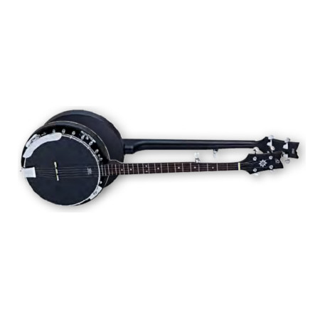 BANJO 5-STR.            ORTEGA SEMI SATIN BLACK
