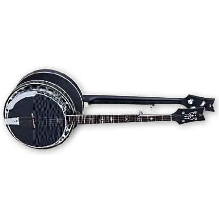 BANJO 5-STR.            ORTEGA SEMI SATIN BLACK