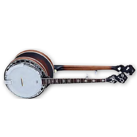 BANJO DELUXE 5-STR.     ORTEGA FLAMED MAPLE