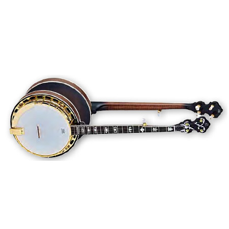BANJO DELUXE 5-STR.     ORTEGA FLAMED MAPLE