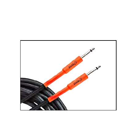 INSTR. CABLE 6m/20ft.   ORTEGA BLACK TWEET, STRAIGHT/STRAIGHT