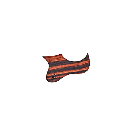 WOODEN PICKGUARD UKE    ORTEGA WALNUT/FOR TE & BA