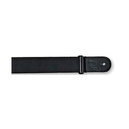 GUITAR STRAP NYLON      ORTEGA BLACK, 5CM W. / UP TO 180CM L.