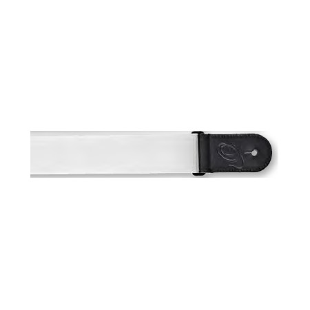 GUITAR STRAP NYLON      ORTEGA WHITE, 5CM W. / UP TO 180CM L.