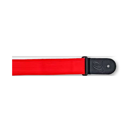 GUITAR STRAP NYLON      ORTEGA RED, 5CM W. / UP TO 180CM L.