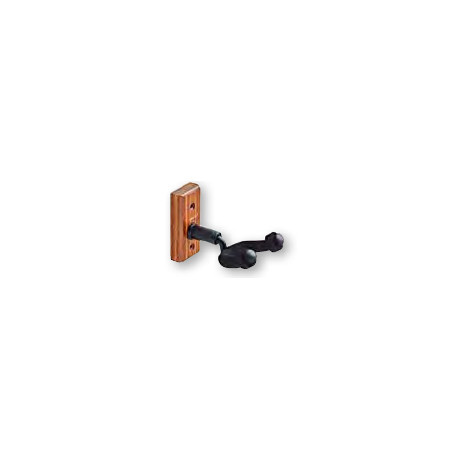 GUITAR HANGER STANDARD  ORTEGA BLACK WALNUT, STRAIGHT