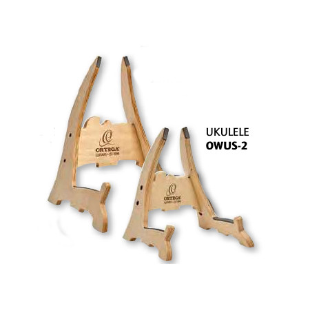 WOODEN UKULELE STAND    ORTEGA NATURAL BRIGHT