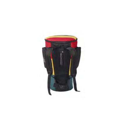 Afroton Djembe bag, pro, Rasta, up to Ø 36cm, H 67cm, F Ø 32cm