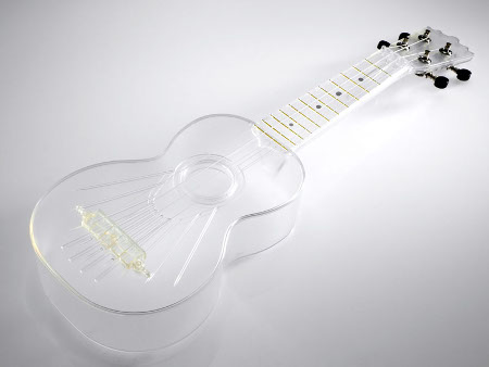 Transparent Plastic Soprano Ukulele