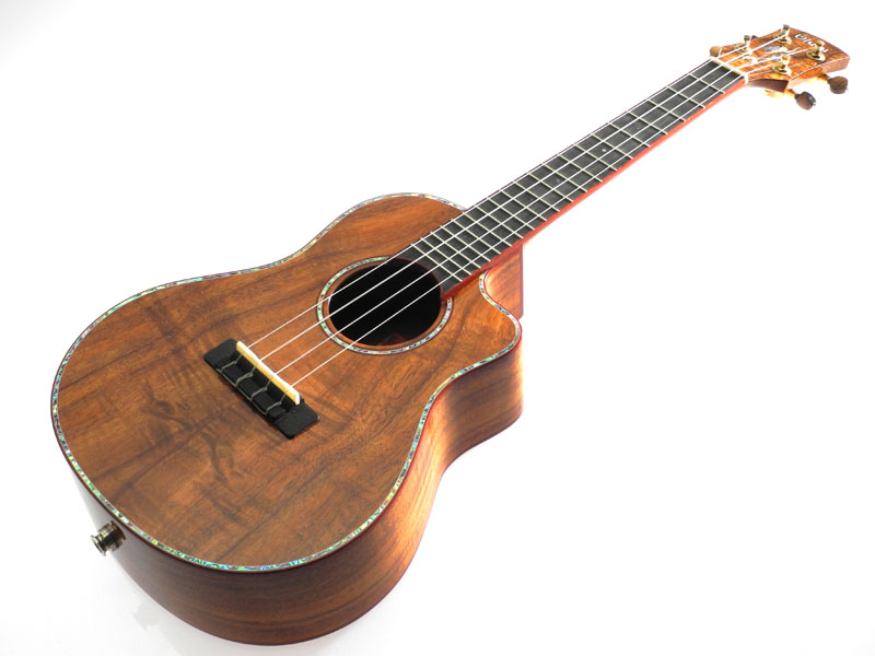 All Solid Premium Hawaiian Koa Tenor Ukulele incl. Case