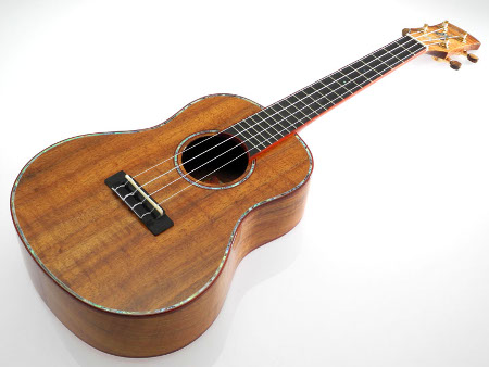 All Solid Premium Hawaiian Koa Tenor Ukulele incl. Case