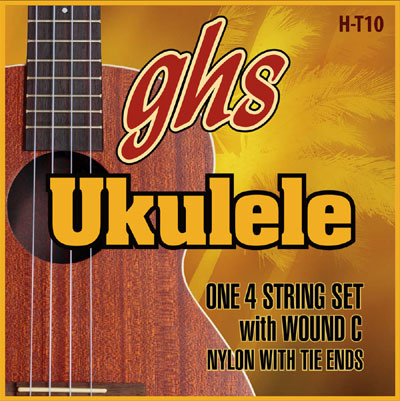 Húr,GHS-Ukulele-Nylon-Strings, Tenor