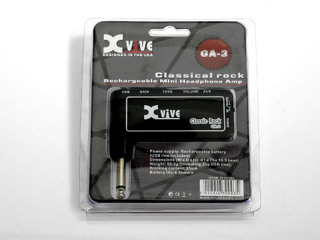 Rechargeable Mini Headphone Amp Classic Rock