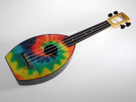 Flea Soprano Ukulele incl. Gigbag, Tie Dye