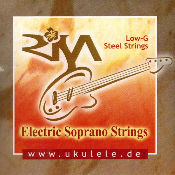 Húr, RISA-Ukulele-Steel-Strings, Soprano, low 4th