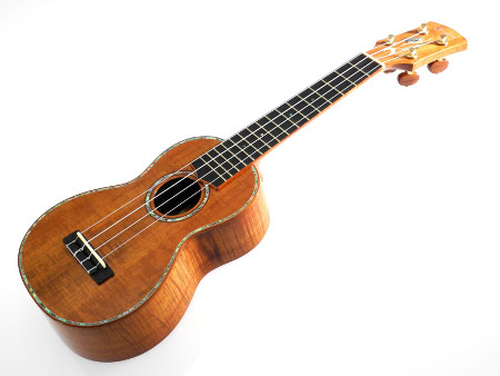 All Solid Premium Hawaiian Koa Soprano Ukulele incl. Case