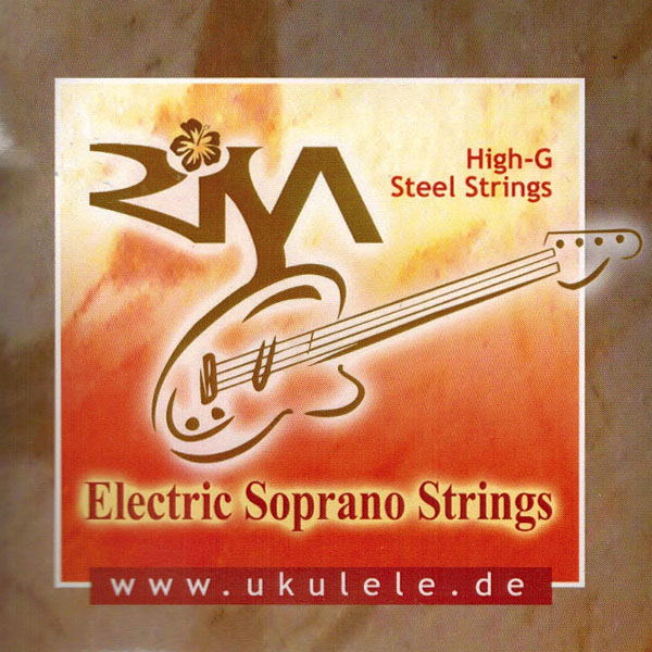 Húr, RISA-Ukulele-Steel-Strings, Soprano, high 4th