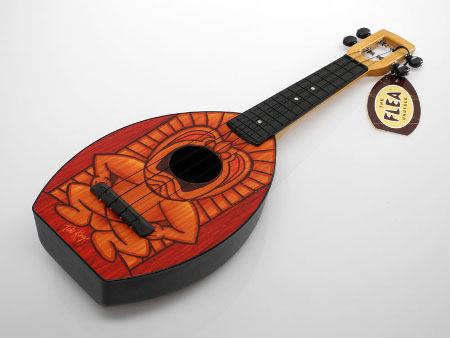 Flea Soprano Ukulele incl. Gigbag, Tiki top