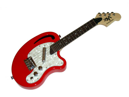 Soprano E-Ukulele, red incl. Gigbag