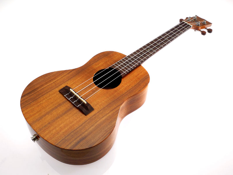 Big Island Koa Solid Tenor Electric Ukulele