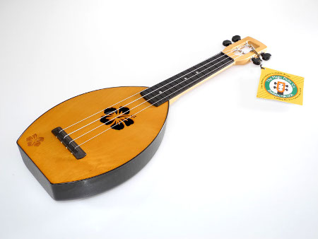 Flea Soprano Ukulele incl. Gigbag, natural lasered top