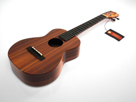 Solid Hawaiian Koa Tenor Ukulele Gloss