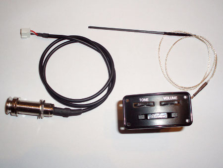 SH JW1-UK, Pickup incl. pre-amp, volume/tone ctrl.