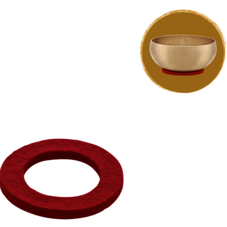 Meinl Sonic Energy SINGING BOWL FELT RING,  