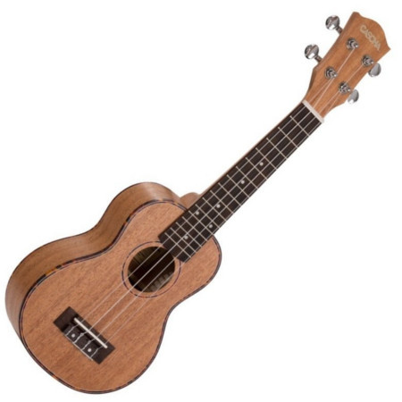 Cascha szoprán ukulele, mahagóni + 3 pengető, Aquila húr