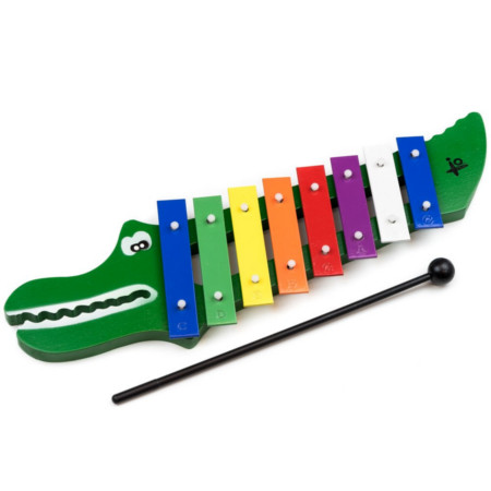 xilofon, 8 lemez, krokodil kivitel