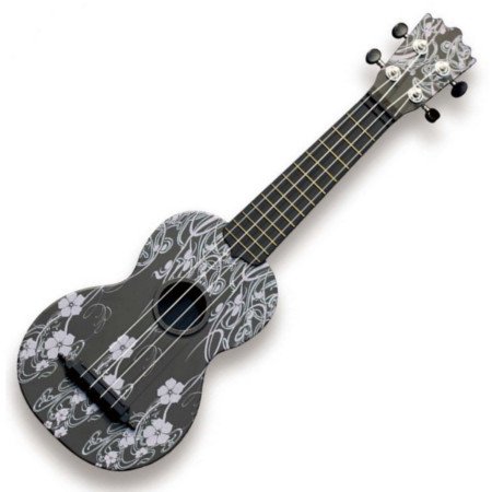 szoprán ukulele: műanyag, 