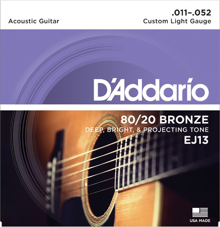 D addario gitár húrkészlet EJ13