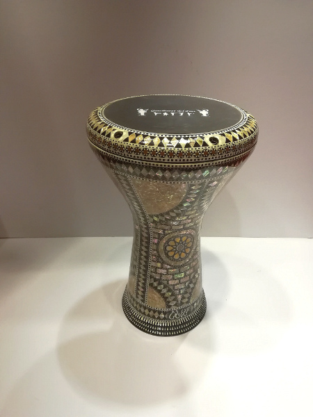 Gawharet profi darbuka (doumbek) gyöngyház berakás