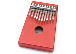 Stagg kalimba 10 hangos piros