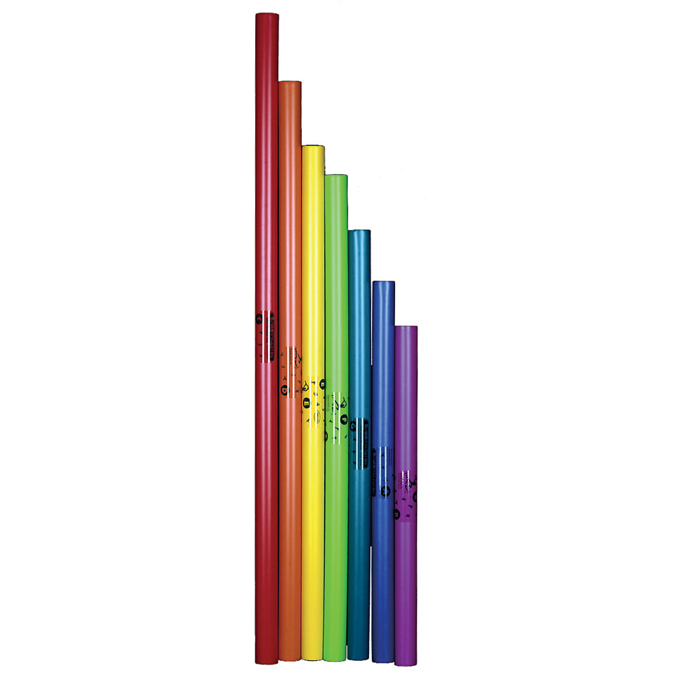 Boomwhackers basszus C dúr diatonikus szett