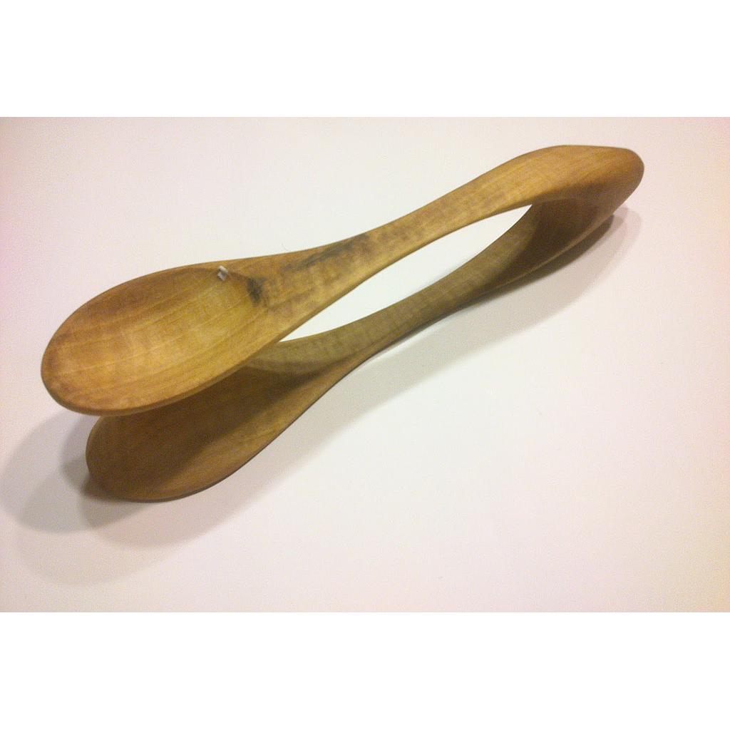 Csettegő kanál - fakanál - duplakanál