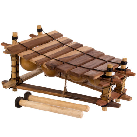 Afroton Balafon, 7 keys, Ghana, c. L 53cm, W 34cm, H 32cm