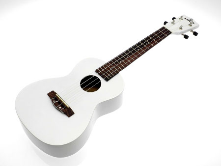 Koki'o linden concert Ukulele cream w/bag
