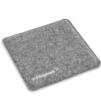 Schlagwerk Natural felt pad nature grey