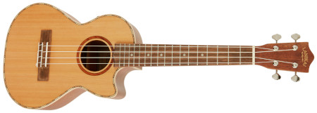 LANIKAI Cedar Solid Top Tenor A/E Tenor Ukulele