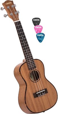 Cascha HH 2033 Premium Koncert ukulele Natural